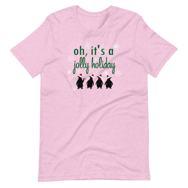 Jolly Holiday Christmas T-Shirt Mary Poppins Penguins Christmas T-shirt