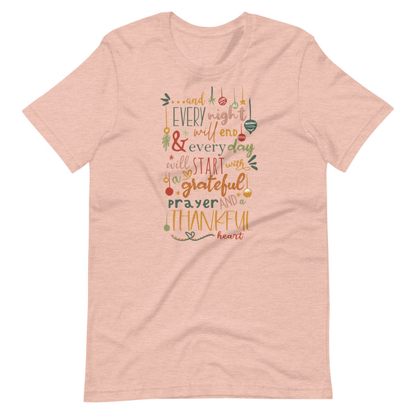 Muppets Christmas Carol T-Shirt A Thankful Heart Disney Christmas Shirt Thanksgiving Muppets Christmas Song T-Shirt