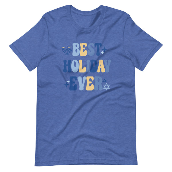 Best Holiday Ever Fun Disney Hanukkah shirt Unisex t-shirt