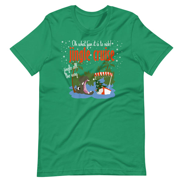 Jingle Cruise Hippo T-Shirt Jungle Cruise Disney Christmas T-Shirt