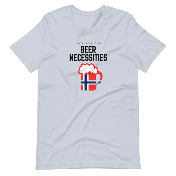 Disney Drinking Beer Necessities T-Shirt NORWAY Beer Shirt Bare Necessities T-Shirt