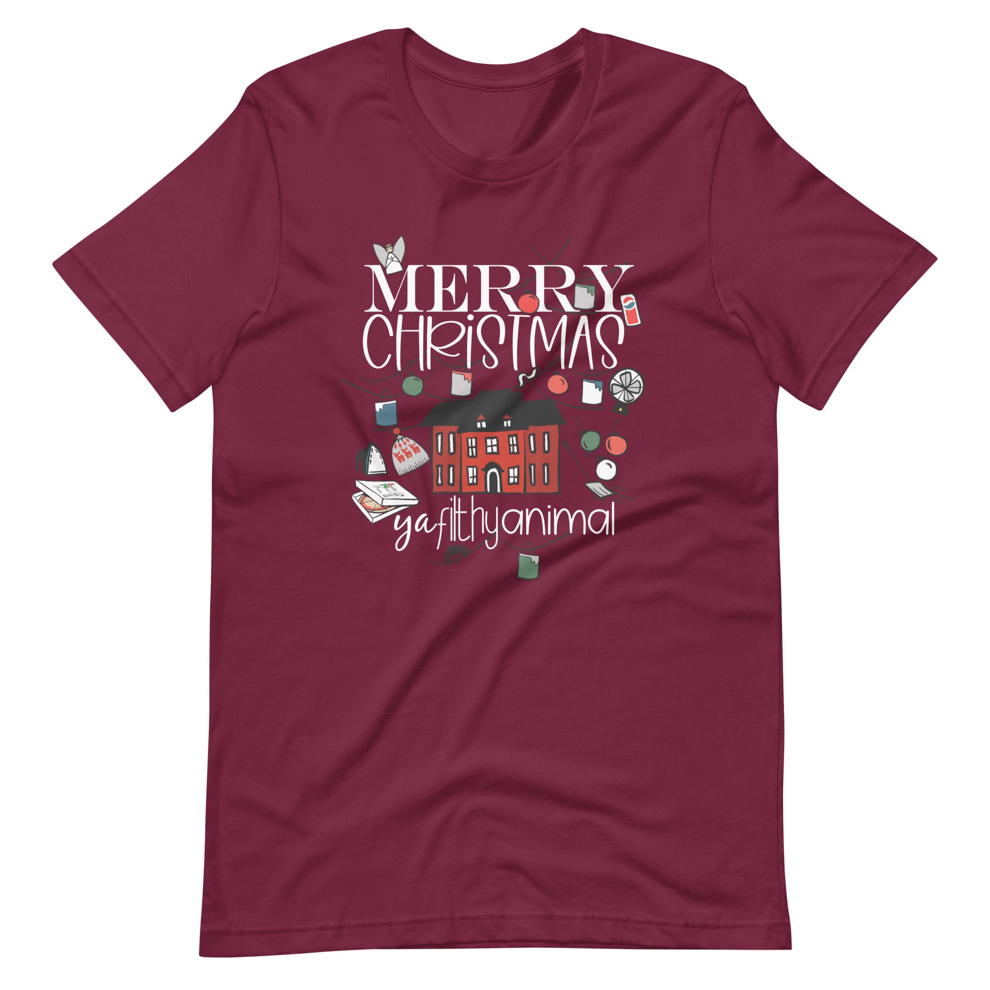 Home Alone T-Shirt Merry Christmas Ya Filthy Animal Christmas Family Unisex T-Shirt