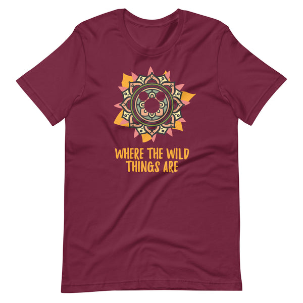 Where the Wild Things Are Animal Kingdom Shirt Mickey Mandala Disney T-Shirt