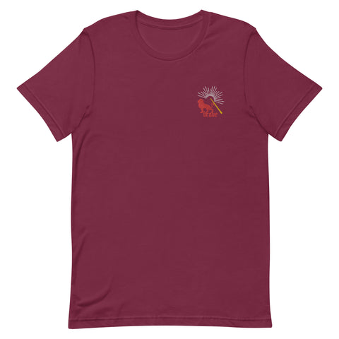 Red House T-Shirt Lion Brave EMBROIDERED Grfdor Shirt Universal Bookish T-Shirt