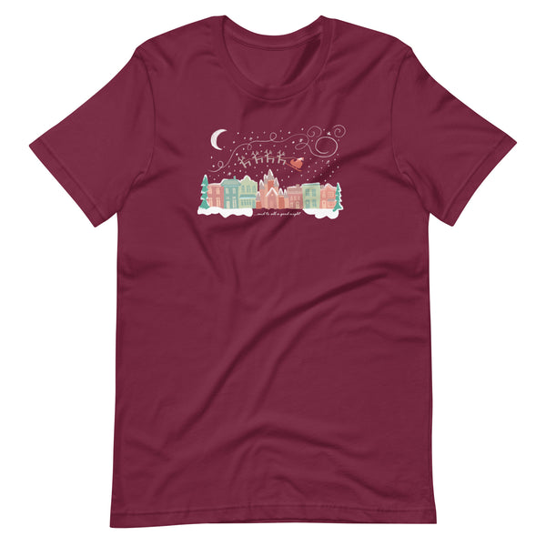 Disney Christmas Main Street T-Shirt Santa Claus And to All a Good Night Christmas T-Shirt