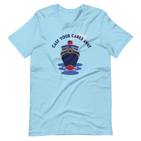 Disney Cruise Shirt Cast Your Cares Away Cruise Ship Unisex t-shirt