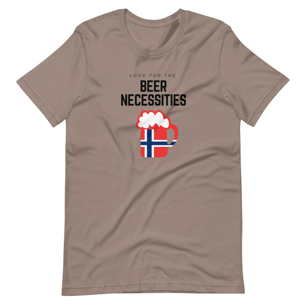 Disney Drinking Beer Necessities T-Shirt NORWAY Beer Shirt Bare Necessities T-Shirt