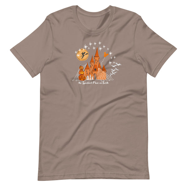 Tink Halloween Castle T-Shirt Tinkerbell Disney Halloween Spookiest Place on Earth T-shirt