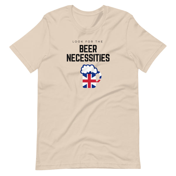 Disney Drinking Beer Necessities T-Shirt Epcot ENGLAND Beer Jungle Book Food and Wine Festival T-Shirt