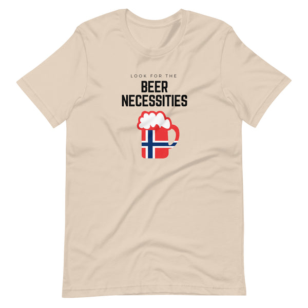 Disney Drinking Beer Necessities T-Shirt NORWAY Beer Shirt Bare Necessities T-Shirt