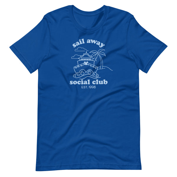 Disney Cruise Sail Away Social Club Disney Vacation Shirt Unisex t-shirt