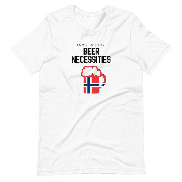 Disney Drinking Beer Necessities T-Shirt NORWAY Beer Shirt Bare Necessities T-Shirt