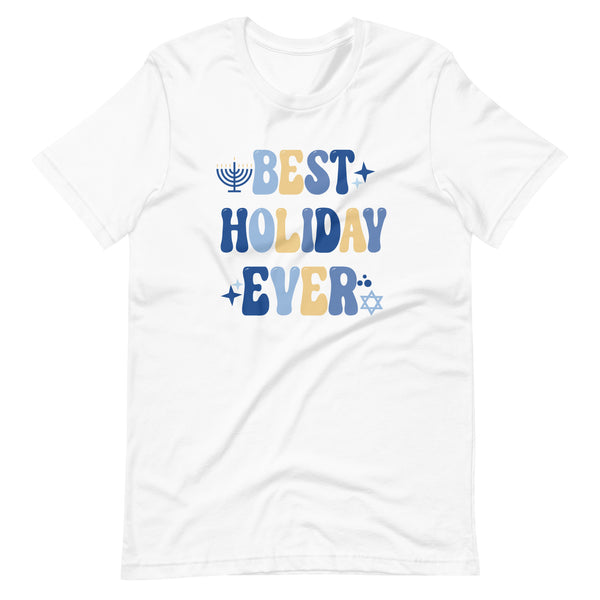 Best Holiday Ever Fun Disney Hanukkah shirt Unisex t-shirt