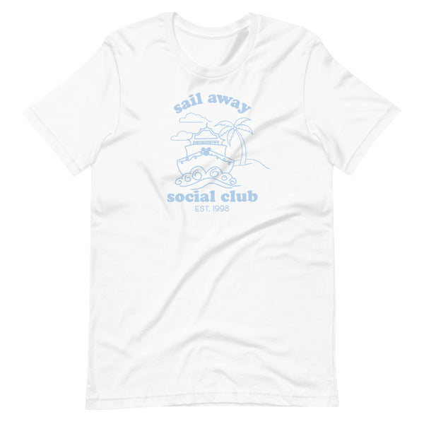 Disney Cruise Sail Away Social Club Disney Vacation Shirt Unisex t-shirt