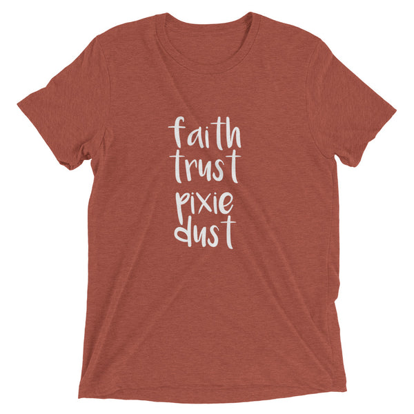 Faith Trust and Pixie Dust Tinkerbell Vintage Triblend T-Shirt