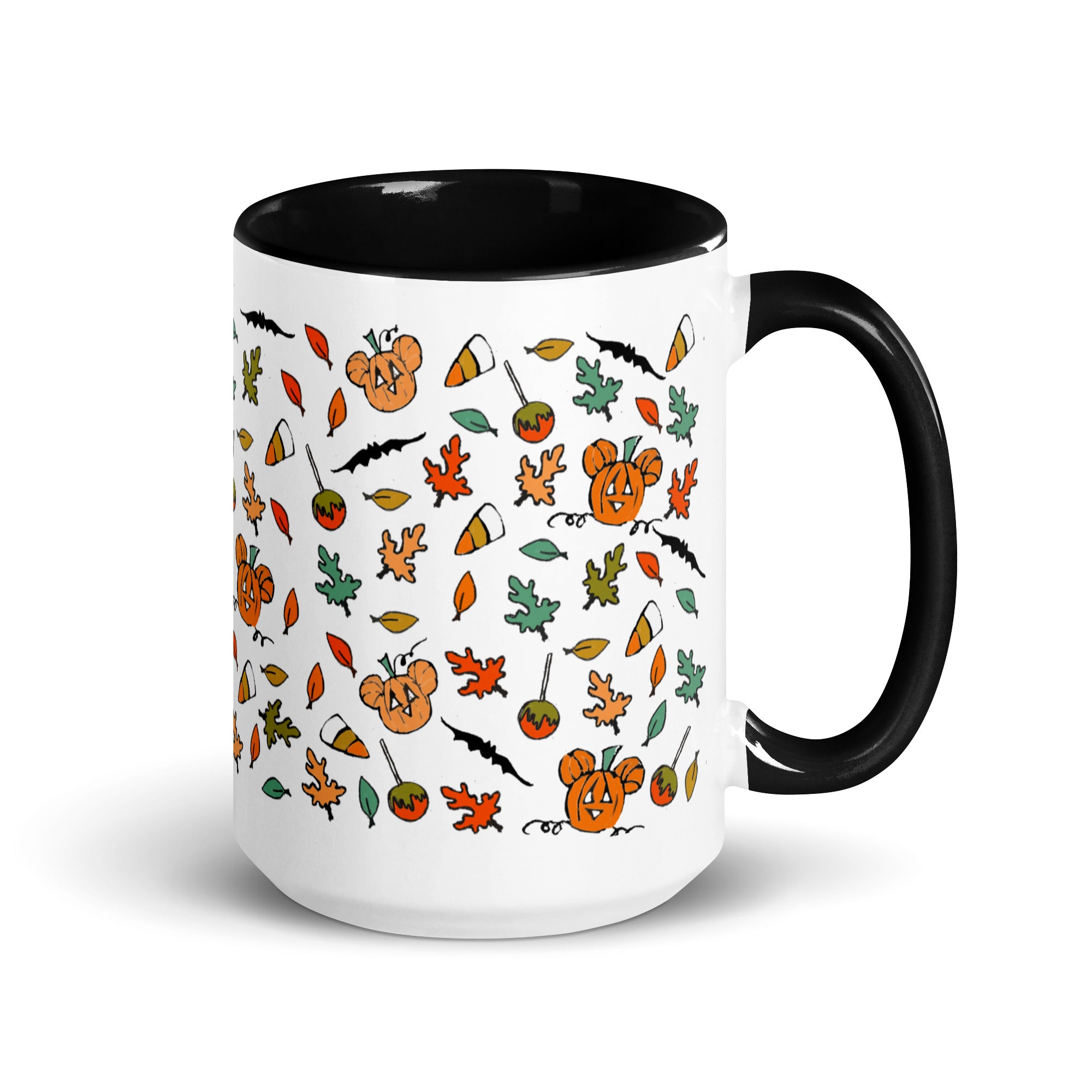 Mickey Pumpkin Halloween Mug Disney Halloween Boo to You Mug