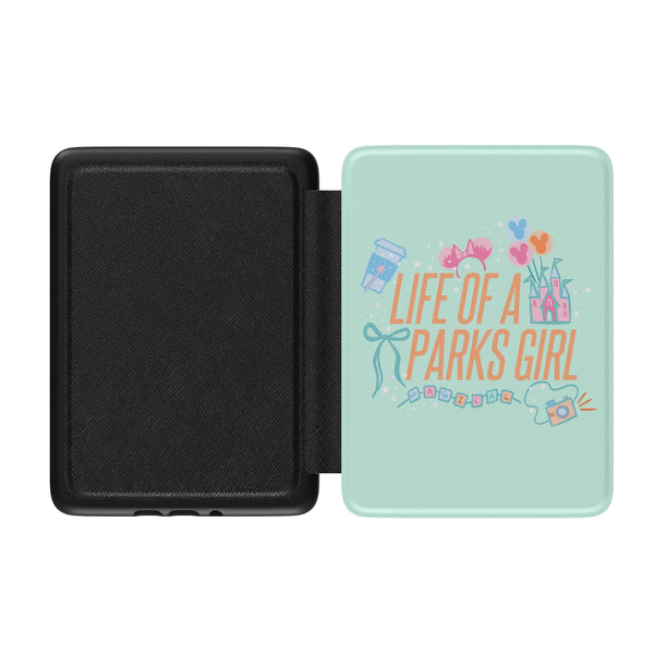 Life of a Disney Parks Girl Kindle Case with Ears, Mickey Balloons and Castle Disney Kindle Case- Multiple Sizes