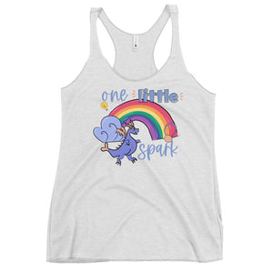 Figment Wine and Dine One little Spark runDisney Women's Racerback Tank