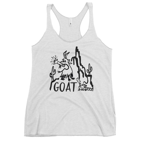 The Disney GOAT Tank Top Big Thunder Mountain Goat Disney World Disneyland Disney Women's Racerback Tank