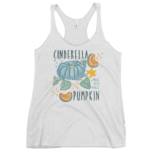 Cinderella Pumpkin Tank Top Disney Shirt Made with Magic Disney Pumpkin Tank