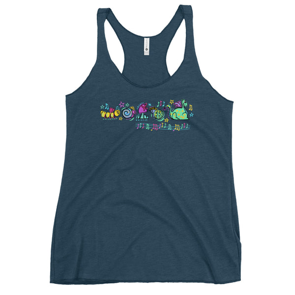 Main Street Electrical Parade Tank Top Disney Shirt Magic Kingdom Parade Women's Racerback Tank