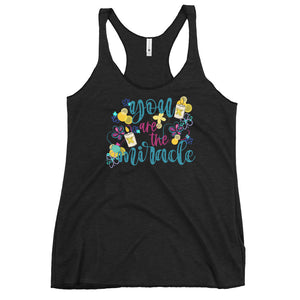 Disney Encanto Tank Top You are the Miracle runDisney Wine and Dine Women's Racerback Tank