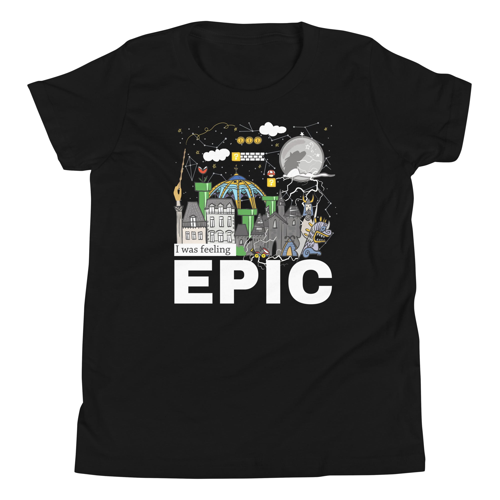 I Was Feeling EPIC Park Kid's Shirt Universal Theme Park Orlando Kids Tee