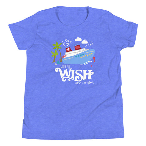 Disney Wish Cruise Kid's Shirt Disney Family Cruise Vacation Kid's Shirt