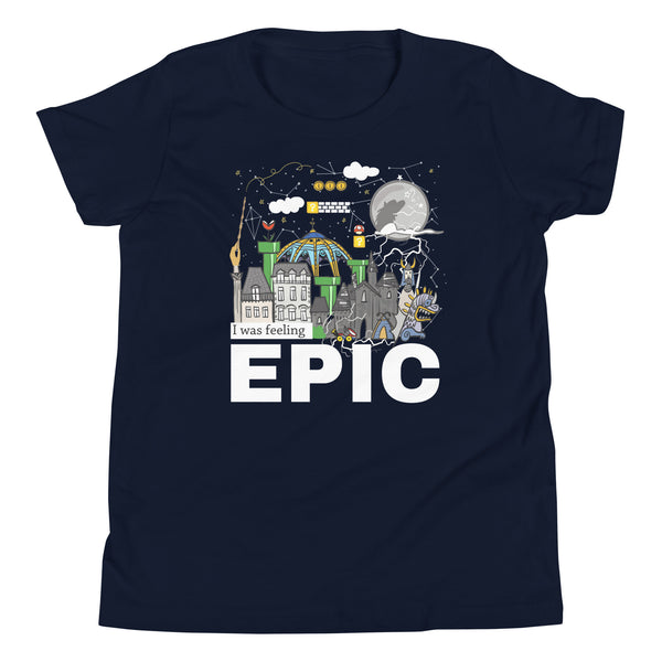 I Was Feeling EPIC Park Kid's Shirt Universal Theme Park Orlando Kids Tee