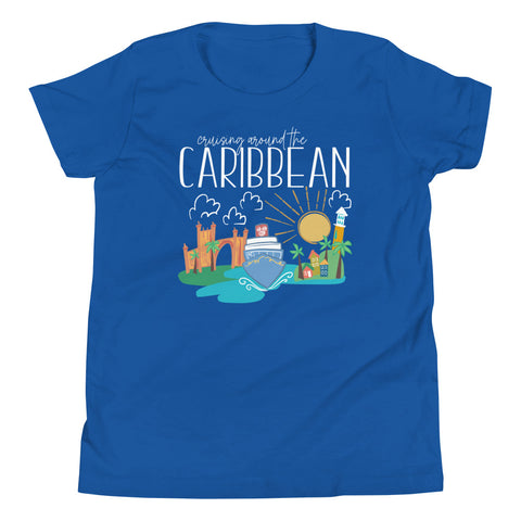 Disney Cruise Caribbean Kid's Shirt Disney Cruise Family Shirt Bahamas, Caribbean Disney Kid's Shirt