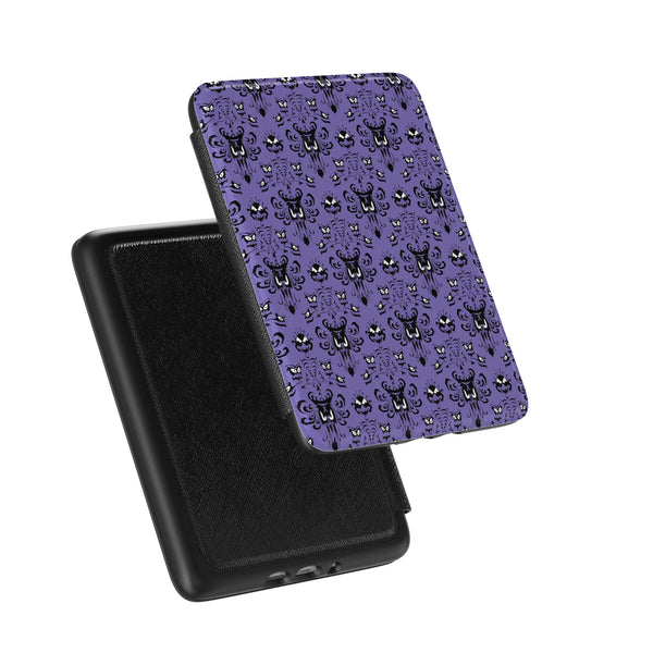 Haunted Mansion Kindle Case, Purple Disney HM Wallpaper Kidle Case- Multiple Sizes