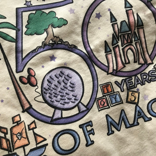 Disney 50th T-Shirt Disney Milestone 50th Birthday Disney 50th Wedding Anniversary 50 Years of Magic T-Shirt