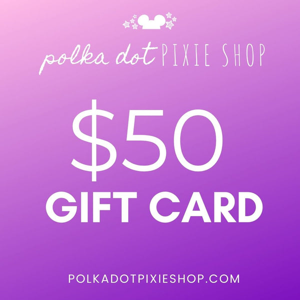 Polka Dot Pixie Shop Gift Card