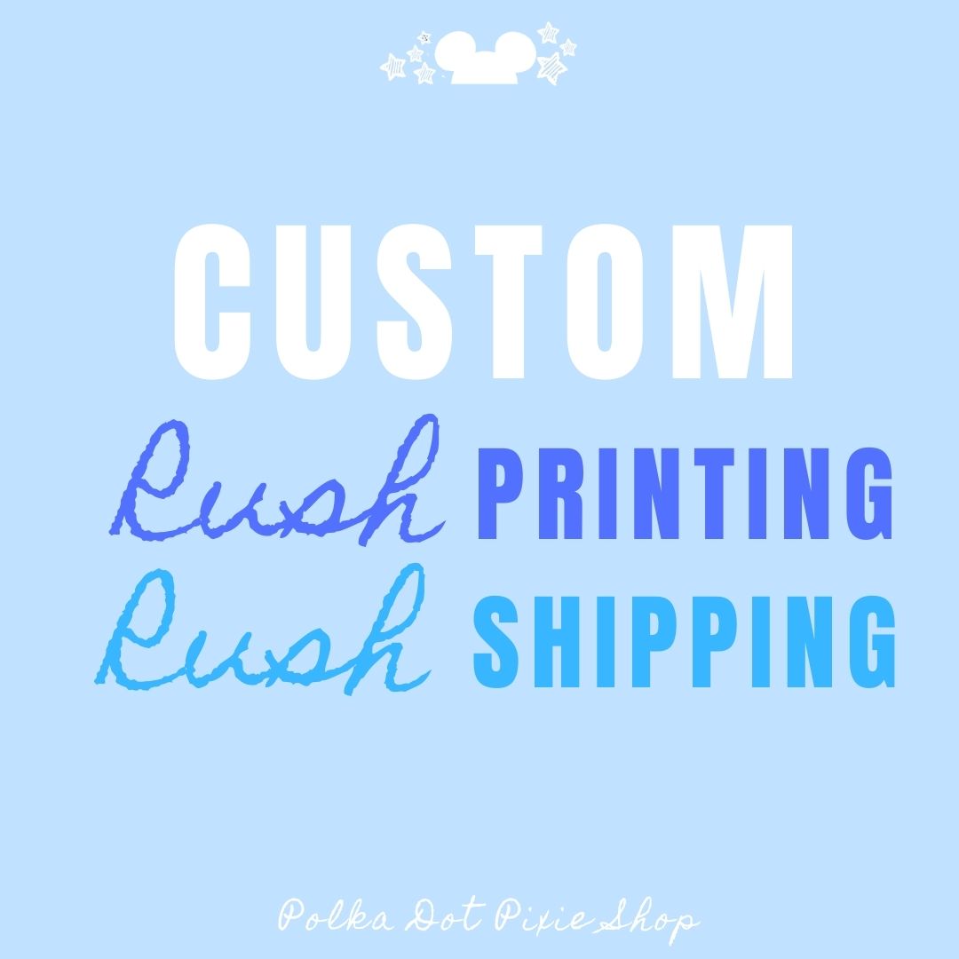 RUSH Printing and Shipping