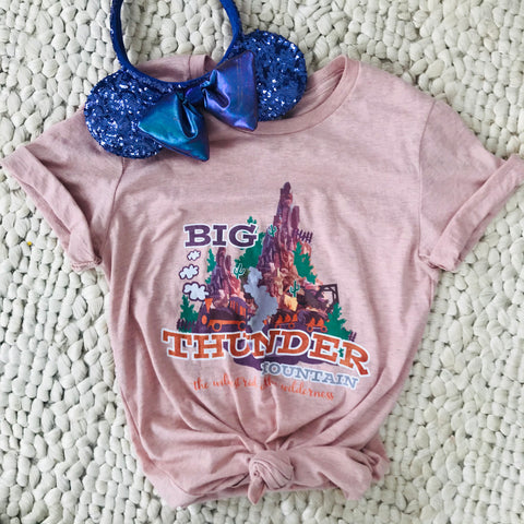 Big Thunder Mountain Kid's Shirt Disney Shirt Disney Railroad
