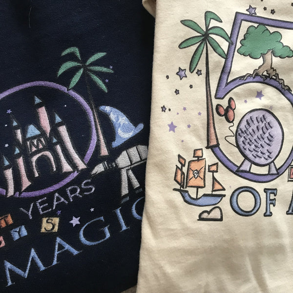50 Years of Magic Kids T-Shirt Walt Disney World 50th Anniversary Kids T-Shirt