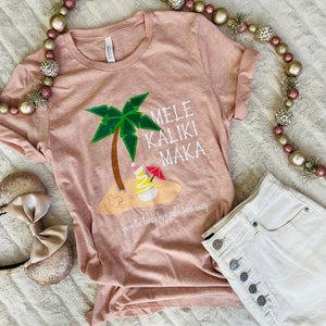 Dole Whip Melekalikimaka Hawaiian Christmas Shirt Short-Sleeve Unisex T-Shirt