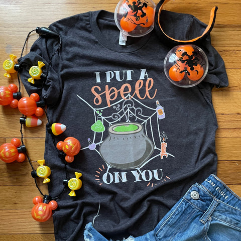 Hocus Pocus I Put a Spell On You Disney Halloween Unisex t-shirt