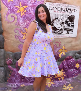 potion princess skater dress Pocahontas Princess Skater Dress, Meeko Flit Costume Dress, Disney Princess 2025 Women Dress, Halloween Disneybound Comfort Dress
