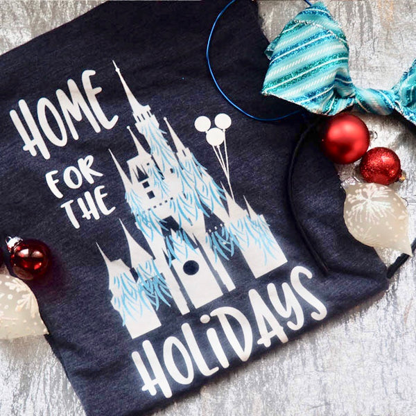 Home for the Holidays Disney Christmas Unisex T-shirt