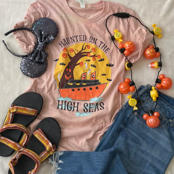 Disney Cruise Halloween Haunted on the High Seas Unisex t-shirt