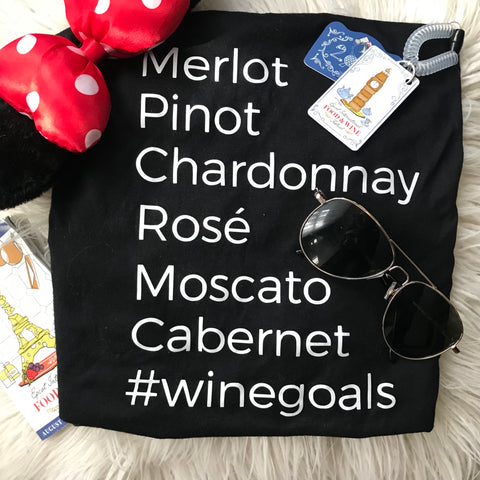 Wine Lovers T-Shirt #WineGoals