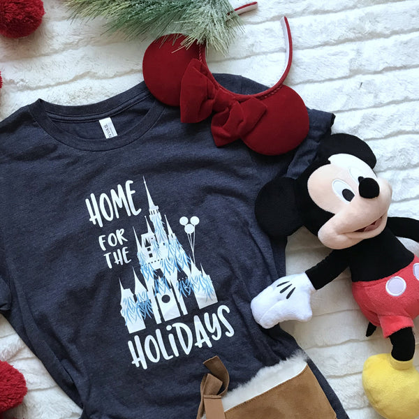 Home for the Holidays Disney Christmas Unisex T-shirt
