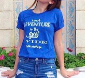 Adventure in the Great Wide Somewhere Beauty and the Beast T-Shirt