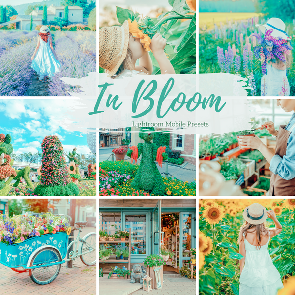 5 Lightroom Presets Spring In Bloom Home and Lifestyle Mobile Lightroom Presets Instagram Presets Lifestyle Presets