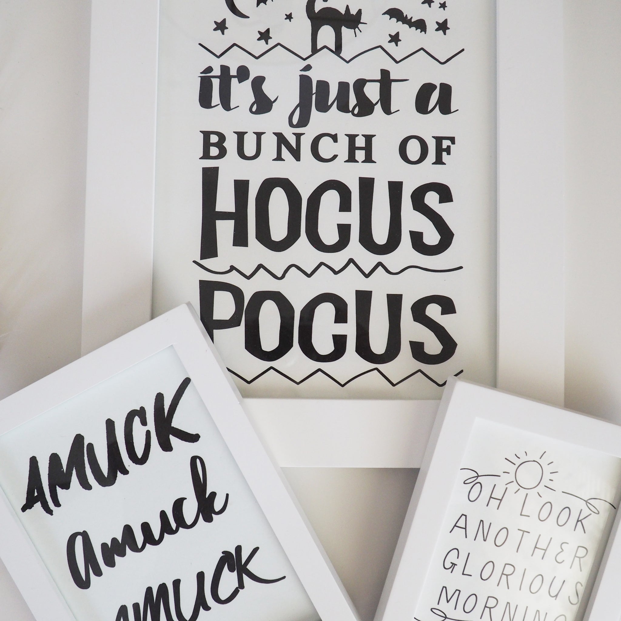 Hocus Pocus Disney Halloween Printable Wall Art Print Set of