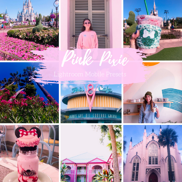 Pink Pretty Mobile Lightroom Preset Pack - 4 Presets