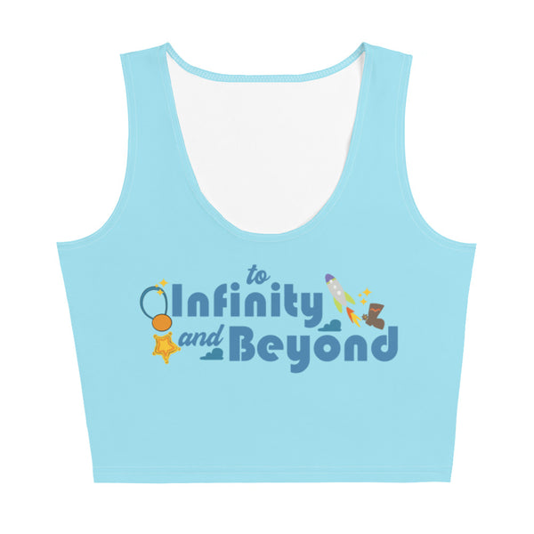 runDisney Toy Story crop Springtime Surprise To Infinity and Beyond running Crop Top