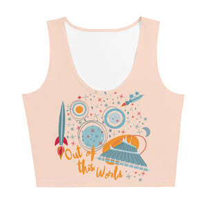 Space Mountain Crop Disney Out of This World Disney Parks Crop Top