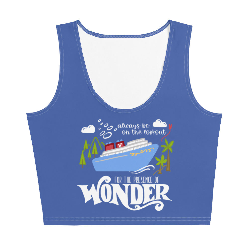 Disney Wonder Cruise Crop Top Disney Family Cruise Vacation Crop Top